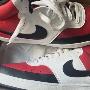 Nike 2022 Court Vision Mid 'Satin Red' size 12